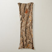 Coussins Longs Texture de l'écorce de pin (Devant (Vertical))