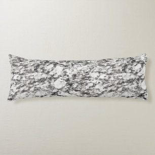 Coussins Longs texture granite Arrière - plan de marbre en noir