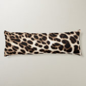 Coussins Longs texture poster de animal peau de fourrure cheetah  (Dos)