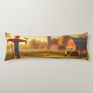Coussins Longs Thanksgiving/Automne/Automne/Automne sur la ferme