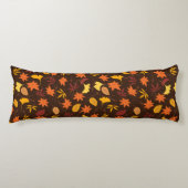 Coussins Longs Thanksgiving Maple Fall Pattern Body Pillow (Devant)