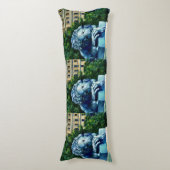 Coussins Longs The Cat, Qui a mangé les Canaries, Washington DC (Devant (Vertical))