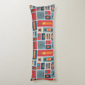 Coussins Longs Thème Londres (Dos (Vertical))