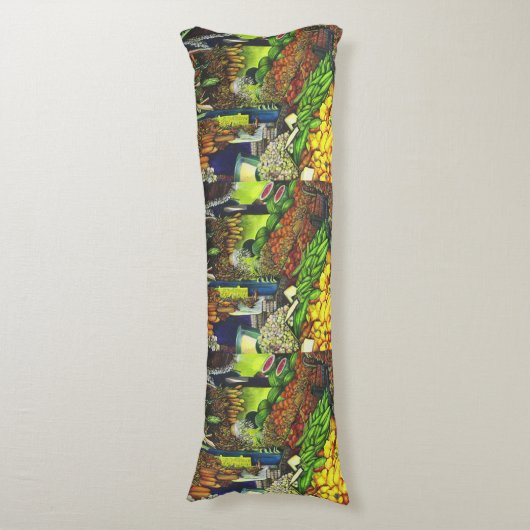 Coussins Longs Threads communs des interactions humaines (Devant (Vertical))