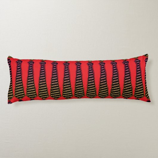 Coussins Longs Ties de nouveauté assortis (Dos)