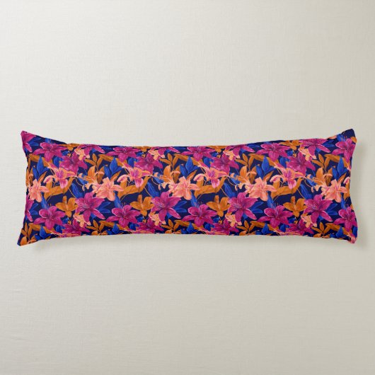 Coussins Longs Tissu de lys Cozy Home Canapé unique (Devant)