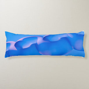 Coussins Longs Tissu décoratif moderne à motif bulle abstrait ble