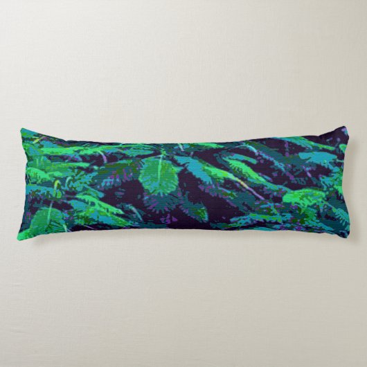 Coussins Longs Tissu tropical (Devant)