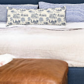 Coussins Longs Toile architecturale