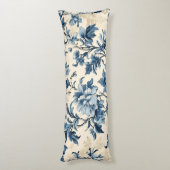 Coussins Longs Toile Bleue Pays Français (Dos (Vertical))