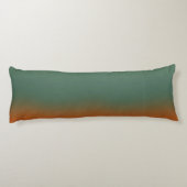 COUSSINS LONGS TONS VERT & ORANGE POIS (Dos)