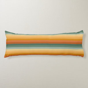 COUSSINS LONGS TONS VERT & ORANGE STRIPES & POIS