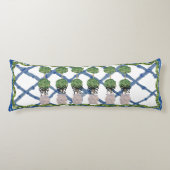 Coussins Longs Topio Chinoiserie Ginger Jar Jars Lumbar (Devant)