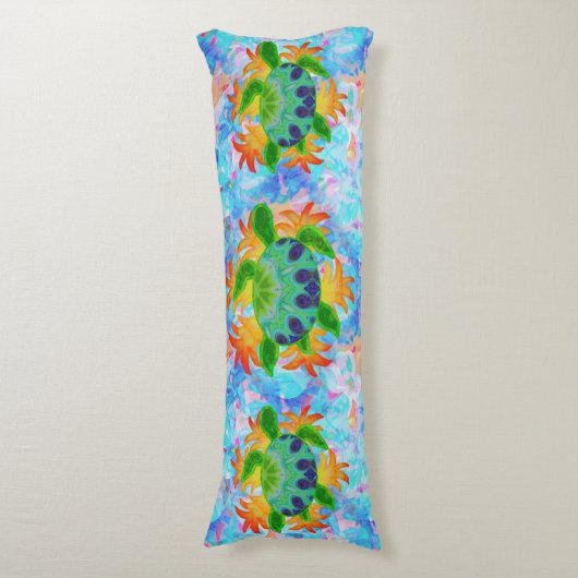 Coussins Longs Tortue de flamme (devant Vertical)