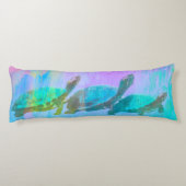 Coussins Longs Tortues néons (Dos)