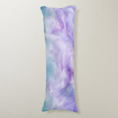 Coussins Longs Tourbillon de nuage bleu et violet (Devant (Vertical))