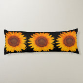 Coussins Longs Tournesol (Dos)