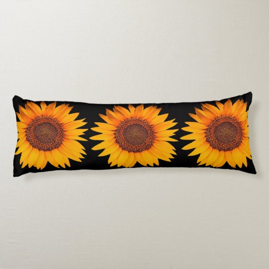 Coussins Longs Tournesol (Dos)