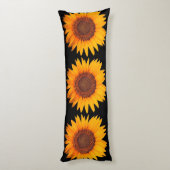 Coussins Longs Tournesol (Dos (Vertical))