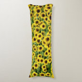 Coussins Longs Tournesol (Devant (Vertical))