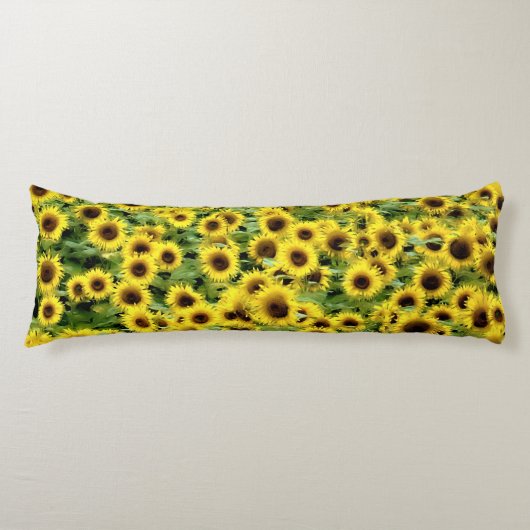 Coussins Longs Tournesol (Devant)