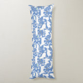 Coussins Longs Tous les chats motif.w.bx4 L Bleu BG (Dos (Vertical))