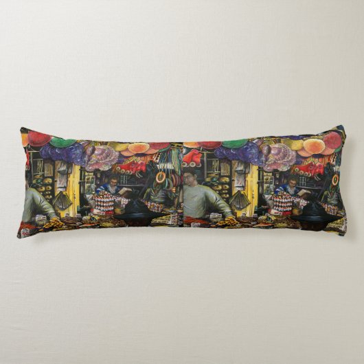 Coussins Longs Traditions du commerce ancien, Jérusalem (Devant)