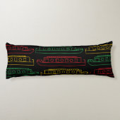 Coussins Longs Traffic Light Barges Canal Boats (Dos)