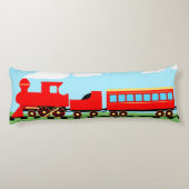 Coussins Longs Train rouge (Dos)