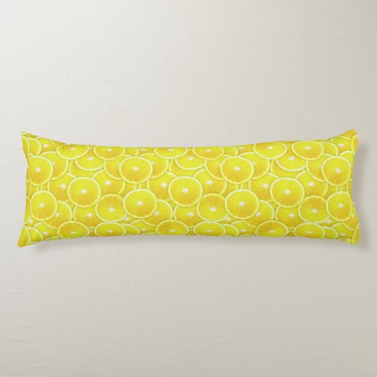 Coussins Longs Tranches de citron (Devant)