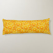 Coussins Longs Tranches orange (Dos)