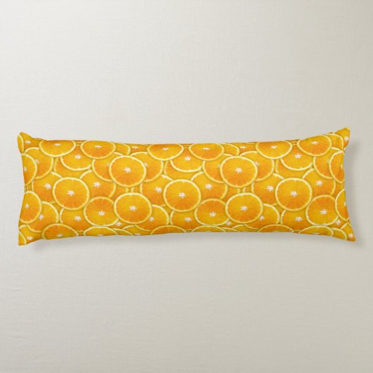 Coussins Longs Tranches orange (Dos)