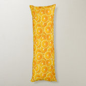 Coussins Longs Tranches orange (Dos (Vertical))