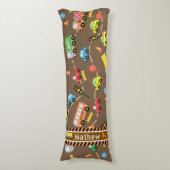 Coussins Longs Transport Boys Brown (Devant (Vertical))