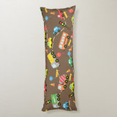 Coussins Longs Transport Boys Brown (Dos (Vertical))