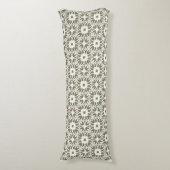 Coussins Longs Trellis en lin (Devant (Vertical))