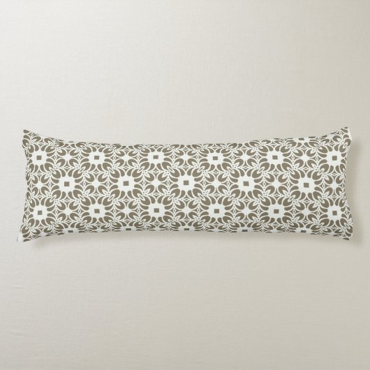 Coussins Longs Trellis en lin (Devant)