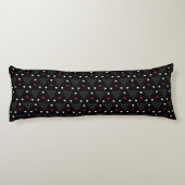 Coussins Longs Triangle noir UFO Motif moderne Abstrait (Dos)