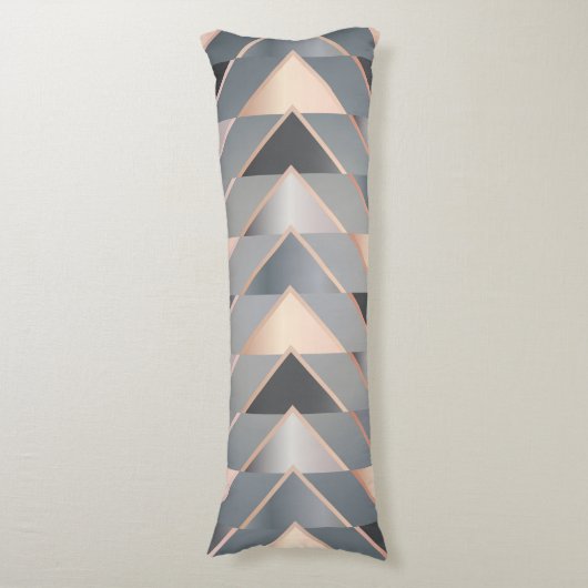 Coussins Longs Triangles modernes (Devant (Vertical))