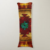Coussins Longs Tribal amérindien du sud-ouest (Devant (Vertical))