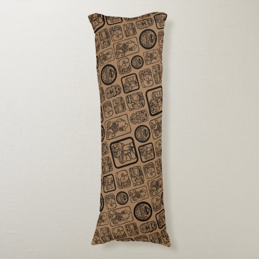 Coussins Longs Tribal MAYA ancien masque motif 1 (Devant (Vertical))