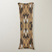 COUSSINS LONGS TRIBAL RUSTIQUE TRIANGULAIRE MOTIF (Devant (Vertical))