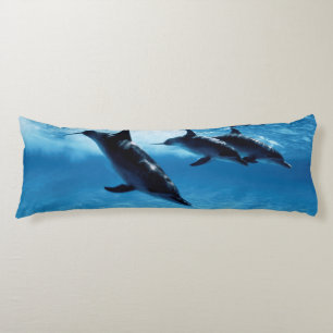 Coussins Longs Trio de dauphins