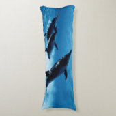 Coussins Longs Trio des dauphins (Devant (Vertical))