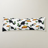 Coussins Longs Tropical Toucans - Playful Jungle (Dos)