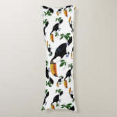 Coussins Longs Tropical Toucans - Playful Jungle (Devant (Vertical))