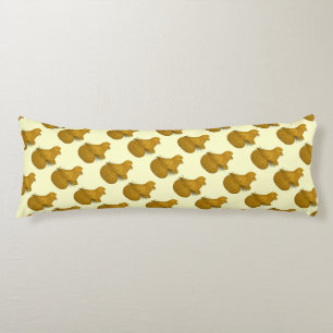 Coussins Longs Trumpeter Pigeon Jaune