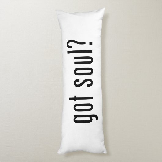 Coussins Longs tu as une âme ? (Dos (Vertical))