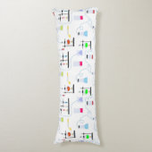 Coussins Longs Tubes d'essai en chimie et science du laboratoire  (Devant (Vertical))