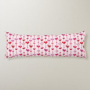 Coussins Longs Tuiles de coeur